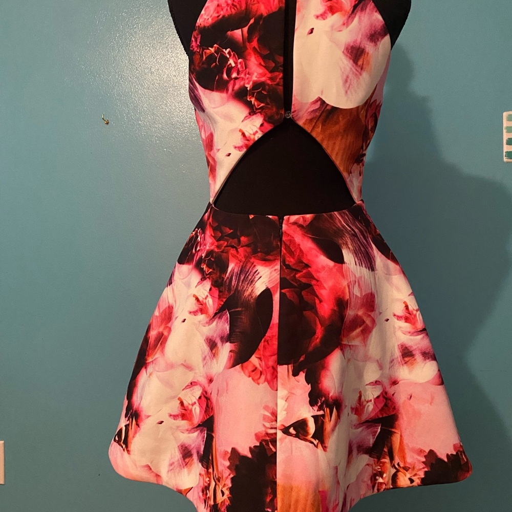 Screen Accurate Floral Halter Dress from Bella and the bulldogs - Picture 4 of 6